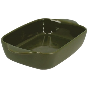 plat à four rectangulaire 22 x 13.5 cm vert - octave - menastyl