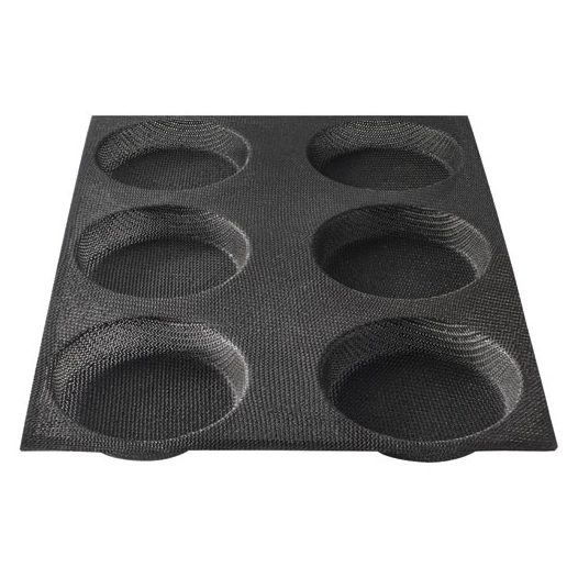 moule 6 pains ronds individuels - air - flexipan