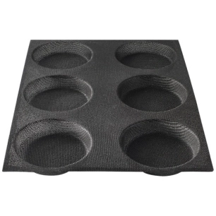 moule 6 pains ronds individuels - air - flexipan