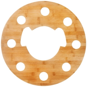 plateau porte-verre en bois - beer up - beer up