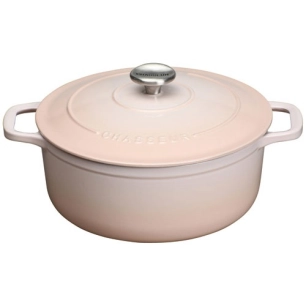 cocotte en fonte ronde 20 cm champagne - sublime - chasseur