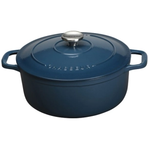 cocotte en fonte ronde 24 cm river - sublime - chasseur