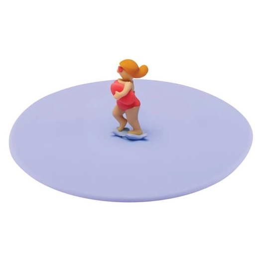 couvercle protège-verre beach watch / linda, la sauveteuse - my lid - lurch