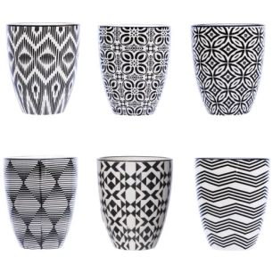 6 tasse 20 cl - nikko - cosy & trendy