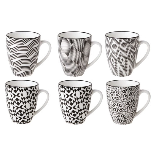 6 mug 19 cl - nikko - cosy & trendy
