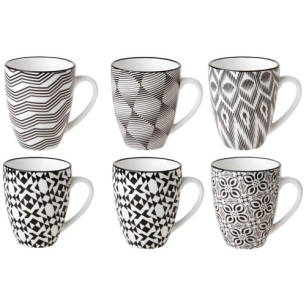 6 mug 19 cl - nikko - cosy & trendy