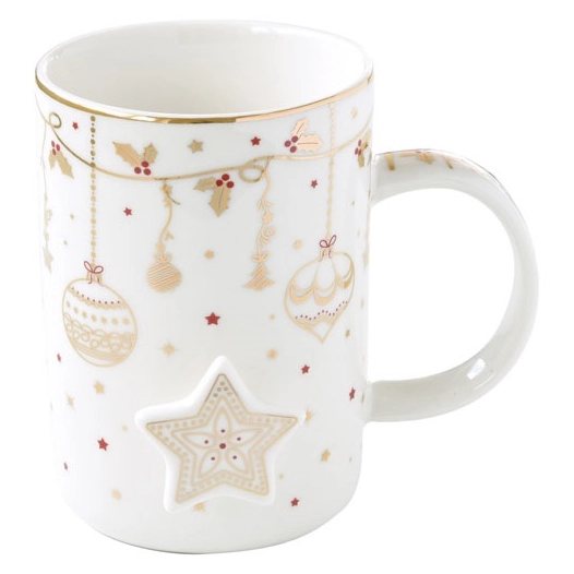 mug 37 cl - christmas lights - easy life