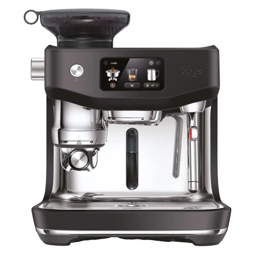 machine expresso avec broyeur inox noir - oracle jet - ses985btr4eeu1 - sage