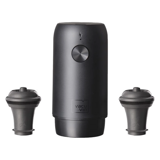 pompe à vin électrique + 2 bouchons - wine saver - vacuvin