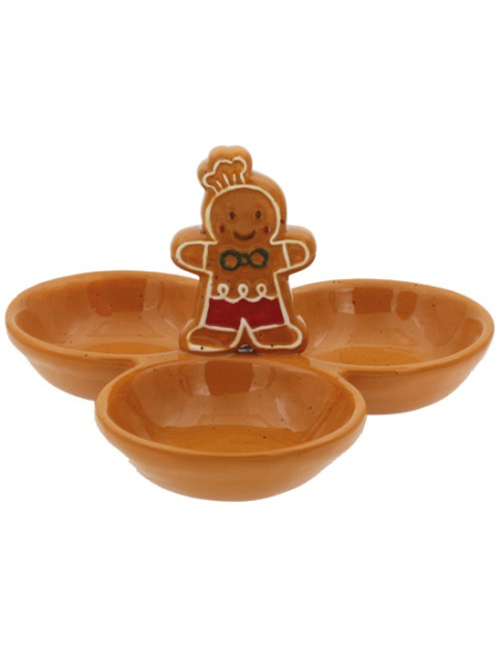 Coupelle 3 Compartiments Ginger Chef Présentation culinaire multi-usage - ARDTIME