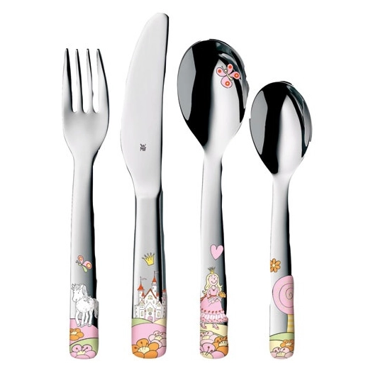 couverts enfant 4 pièces - princesse agnelli - wmf