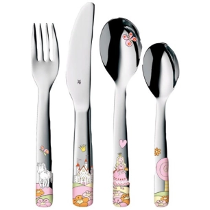 couverts enfant 4 pièces - princesse agnelli - wmf