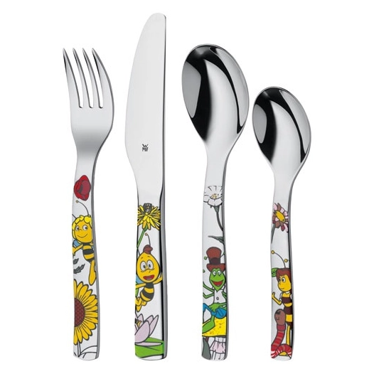 couverts enfant 4 pièces - maya l'abeille - wmf