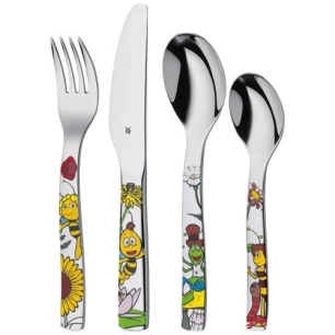 couverts enfant 4 pièces - maya l'abeille - wmf