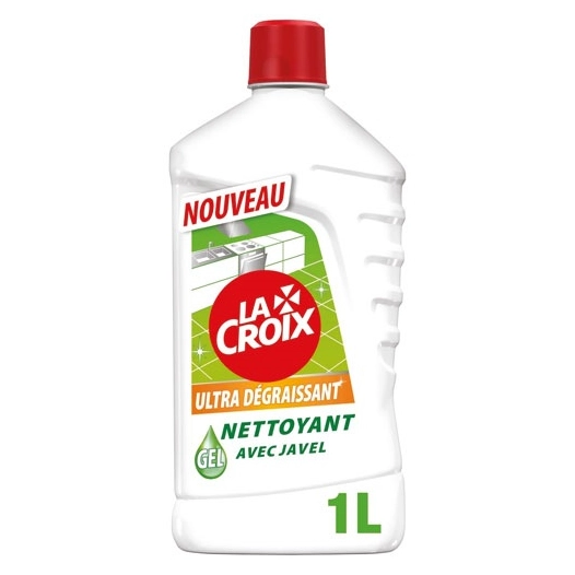 lacroix gel ultra dégraissant avec javel 1 l - lacroix