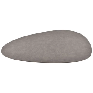 12 set de table 45 x 37 cm gris - layer - bonbistro