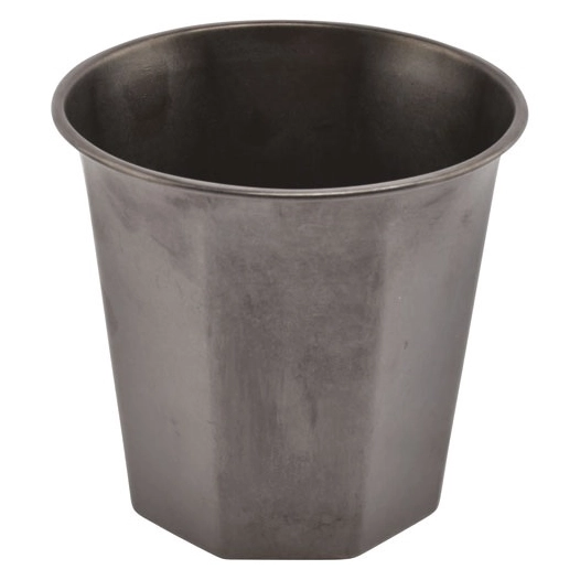 seau à glace 13,5 cm antique noir - bar - bonbistro