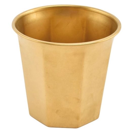 seau à glace 13,5 cm antique or - bar - bonbistro