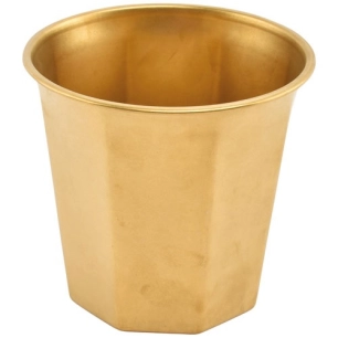 seau à glace 13,5 cm antique or - bar - bonbistro