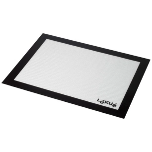 toile de cuisson 60x40 silicone fibre de verre - lekue