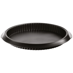 classic moule tarte 28cm noir - lekue