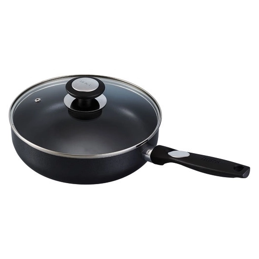 sauteuse 24 cm avec couvercle - pro induc - beka