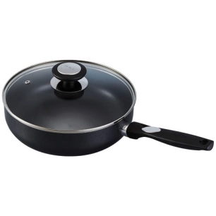 sauteuse 24 cm avec couvercle - pro induc - beka