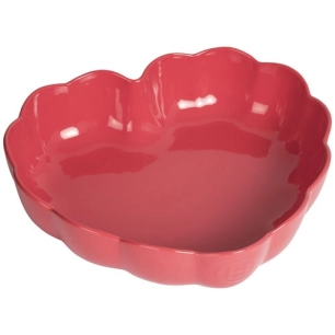 moule coeur 26.5 x 24.5 cm rose candy - madeleine - emile henry