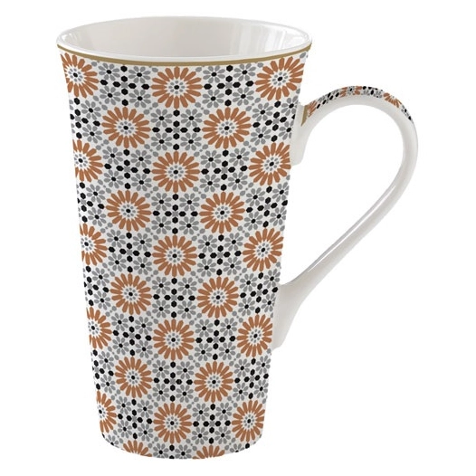 coffret mug géant 60 cl - geo ethnic - easy life
