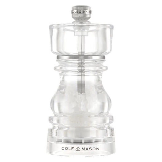 moulin à sel 13 cm acrylique - london - cole et mason
