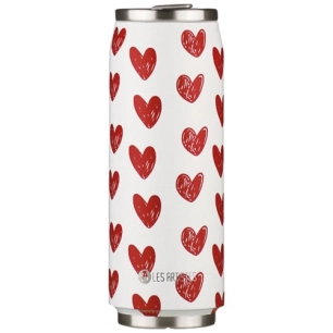 canette iso 500ml heart - les artistes