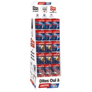 super glue3 colle gel gamme panaché box de 132 unités - loctite