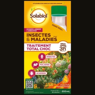 traitement total ornemental insectes et maladies 200 ml - solabiol