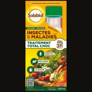 traitement total potager fruitiers 100 ml - solabiol