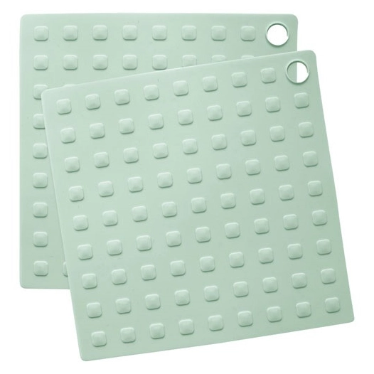 lot 2 maniques carrées en silicone - scrapcooking