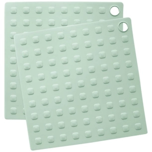 lot 2 maniques carrées en silicone - scrapcooking