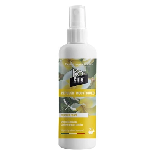 kocide spray répulsif moustique monoï 80 ml - k-ocide