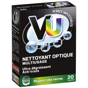 nettoyant optique multiusage x 20 - vu