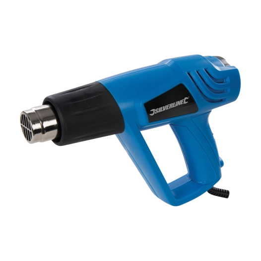 1 pistolet décapeur thermique réglable, 2 000 w - 550 °c - silverline