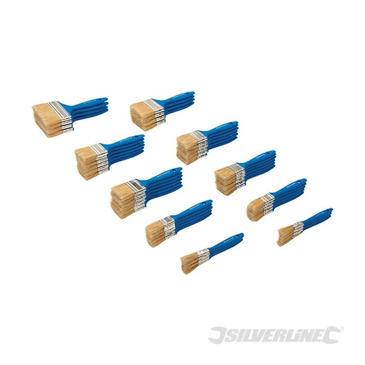 Silverline - Pinceaux jetables, 50 pcs - 50 pcs