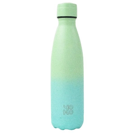 bouteille isotherme 500 ml sorbet menthe - nomade - yoko design