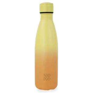 bouteille isotherme 500 ml sorbet citron - nomade - yoko design