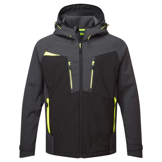 veste softshell dx4 - taille xxxl - gris métal - portwest