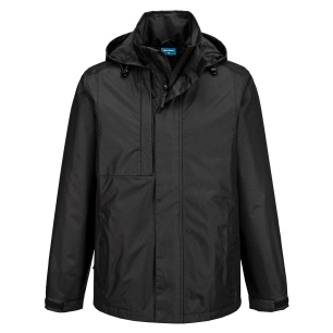 veste de pluie wx2 eco-conçu - taille l - noir - portwest