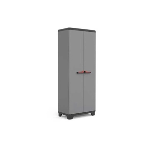 armoire haute 68 x 39 x h173 cm gris - stilo - keter