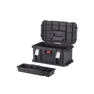boite à outils 54 x 31 x 27.5 cm noir-gris - connect - keter