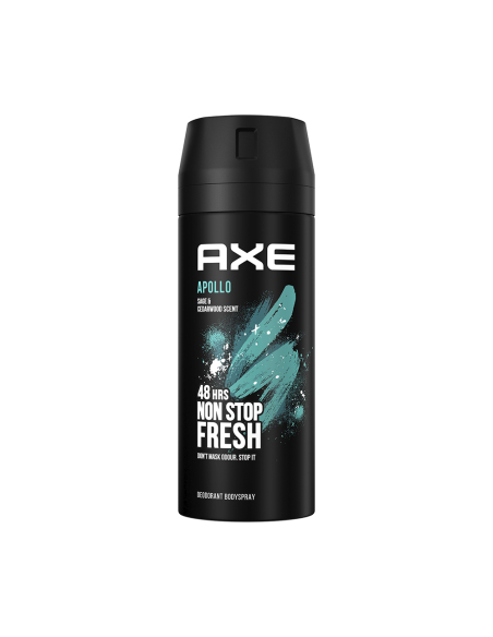 deodorant axe bodyspray 150ml apollo