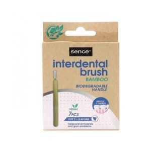 brosse interdentaire en bambou, 7 unités