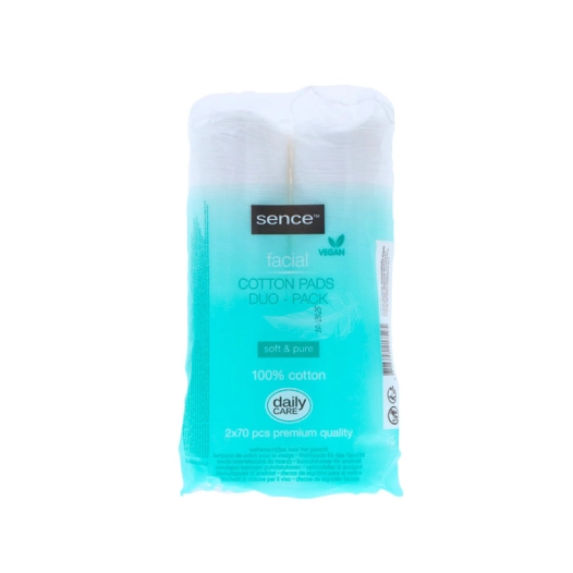 disques démaquillants, 2 x 70 unités