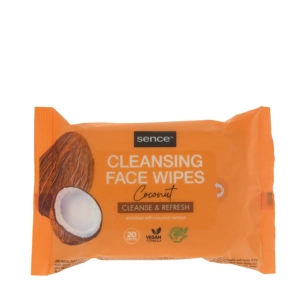 lingettes démaquillantes coco, 20 unités